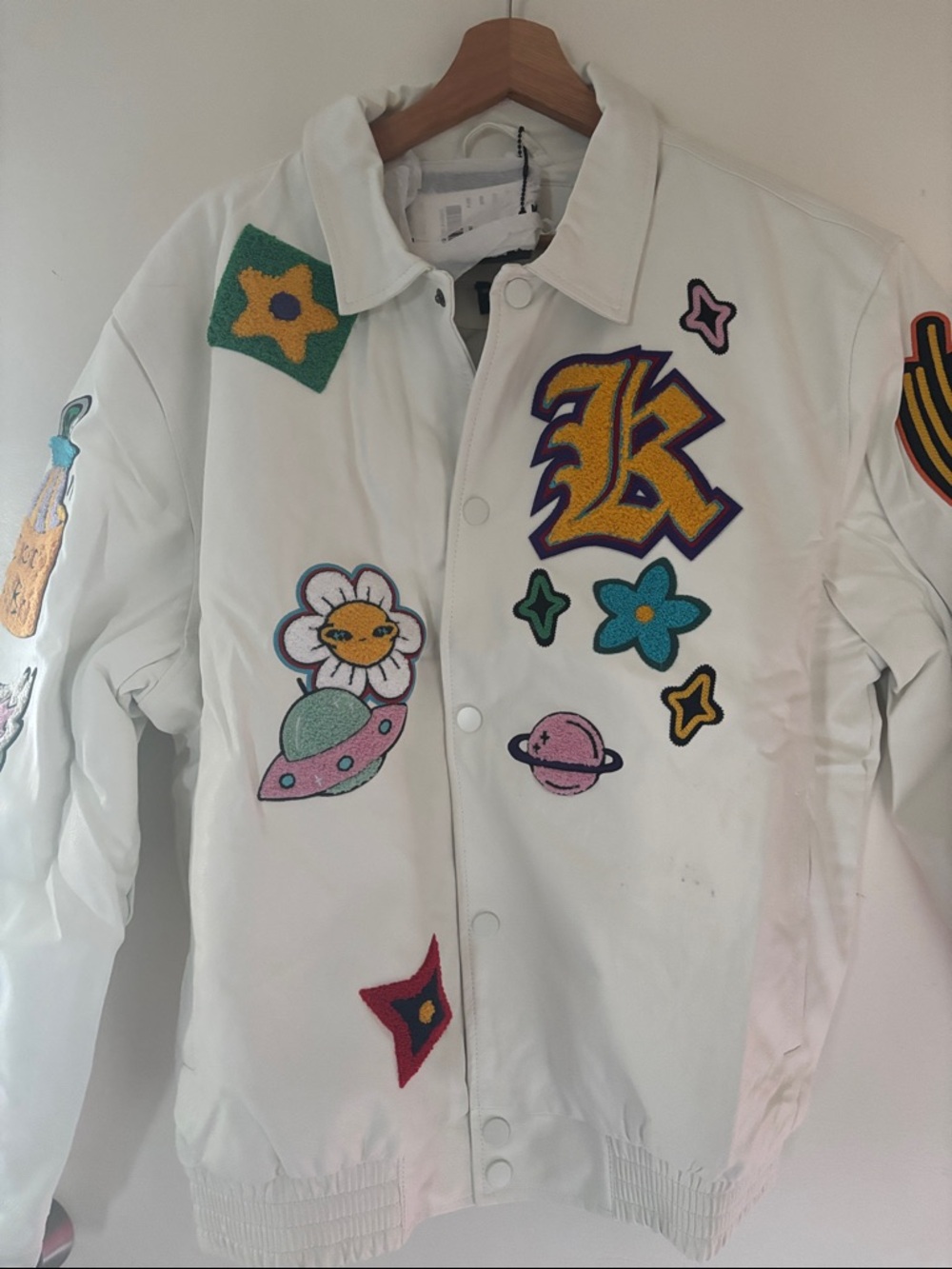 Kloud9 NY White moto Jacket